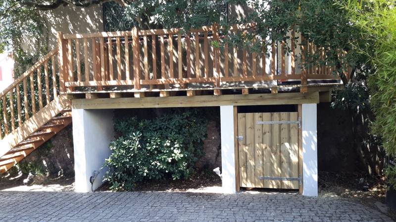 Rambarde et garde-corps extérieur à Biarritz