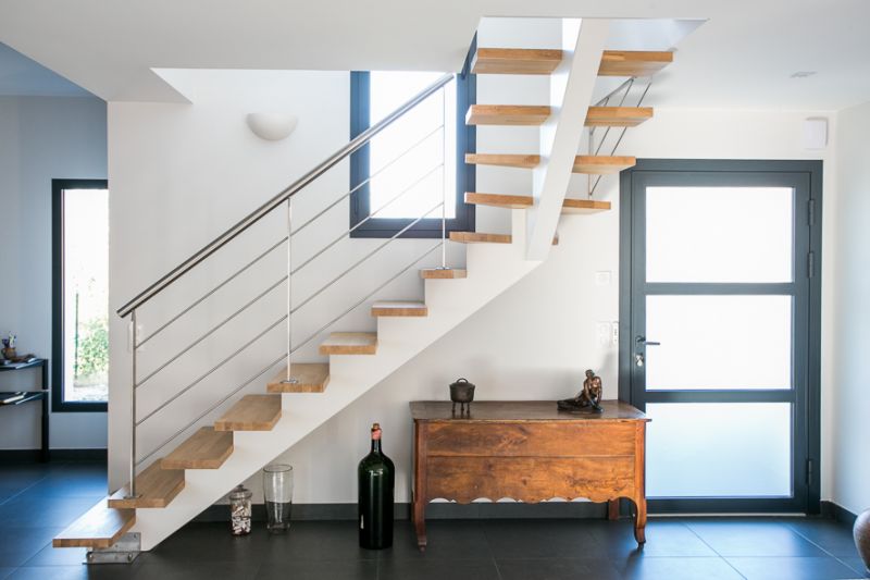 Escalier LIMON CENTAL INOX, fabrication et pose Côté Escalier, HOSSEGOR LANDES