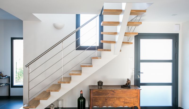 Escalier DESIGN pour villa océan SOUSTONS (40)